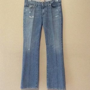 Paige premium denim Hollywood Hills weathered wash